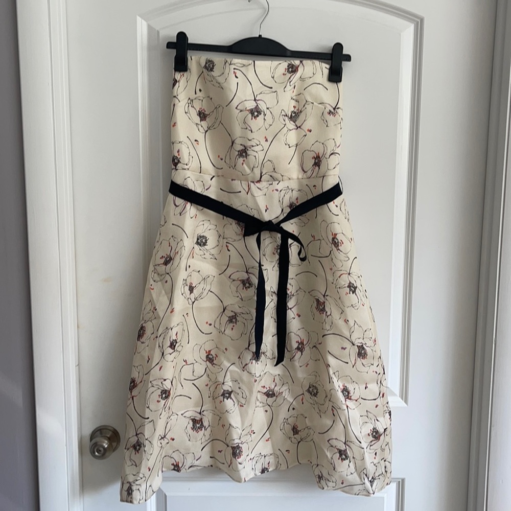 *Kay Unger strapless dress